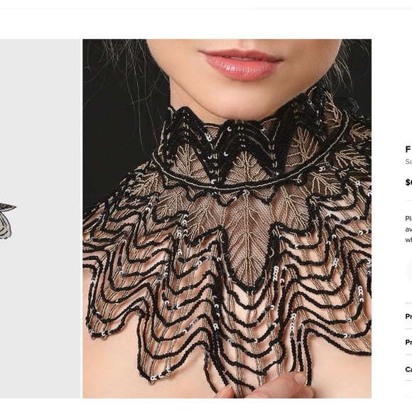 Anne Fontaine Fabie Collar back beige - Picture 2 of 11